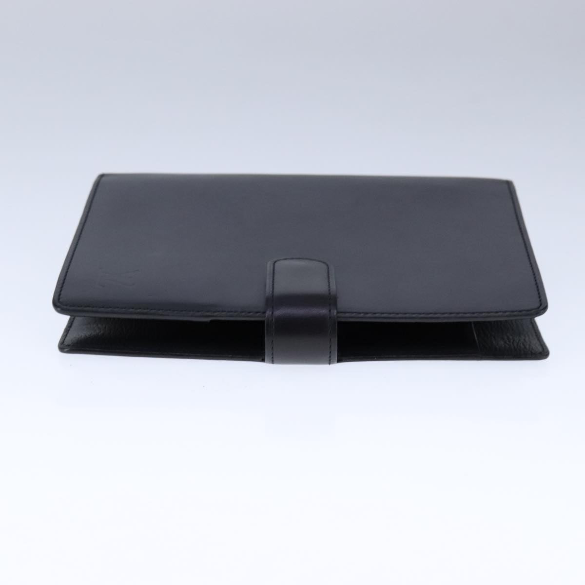 LOUIS VUITTON Nomad Agenda MM Day Planner Cover Black R20478 LV 105693