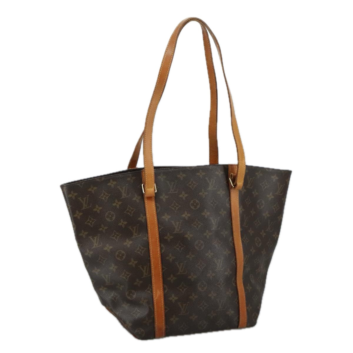 LOUIS VUITTON Monogram Sac Shopping Tote Bag M51108 LV 105735