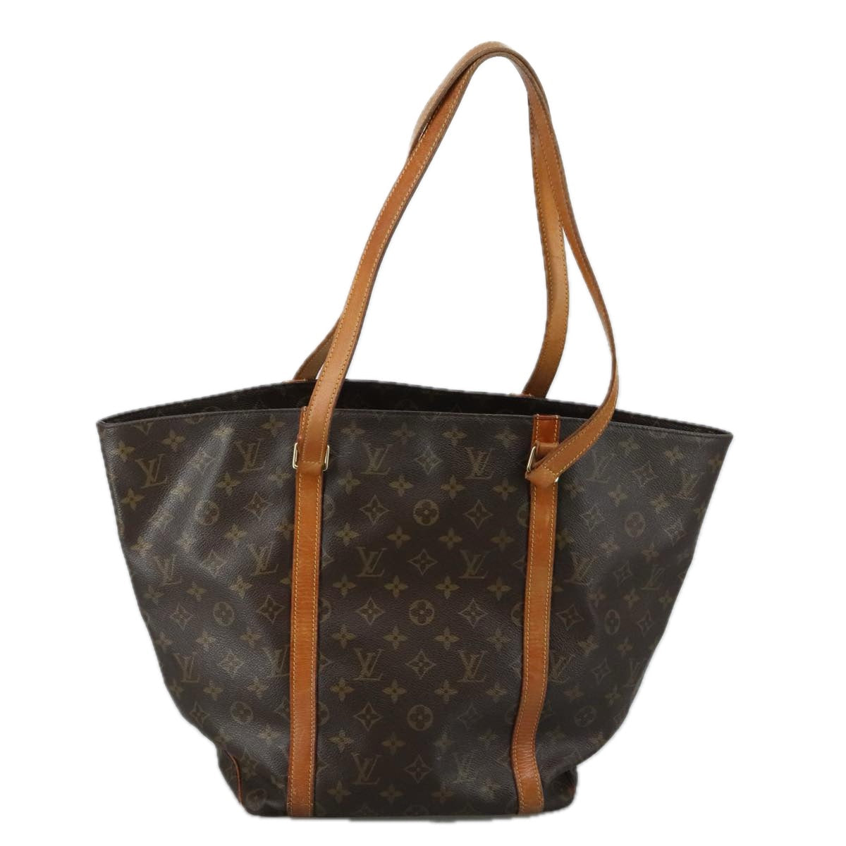 LOUIS VUITTON Monogram Sac Shopping Tote Bag M51108 LV 105735