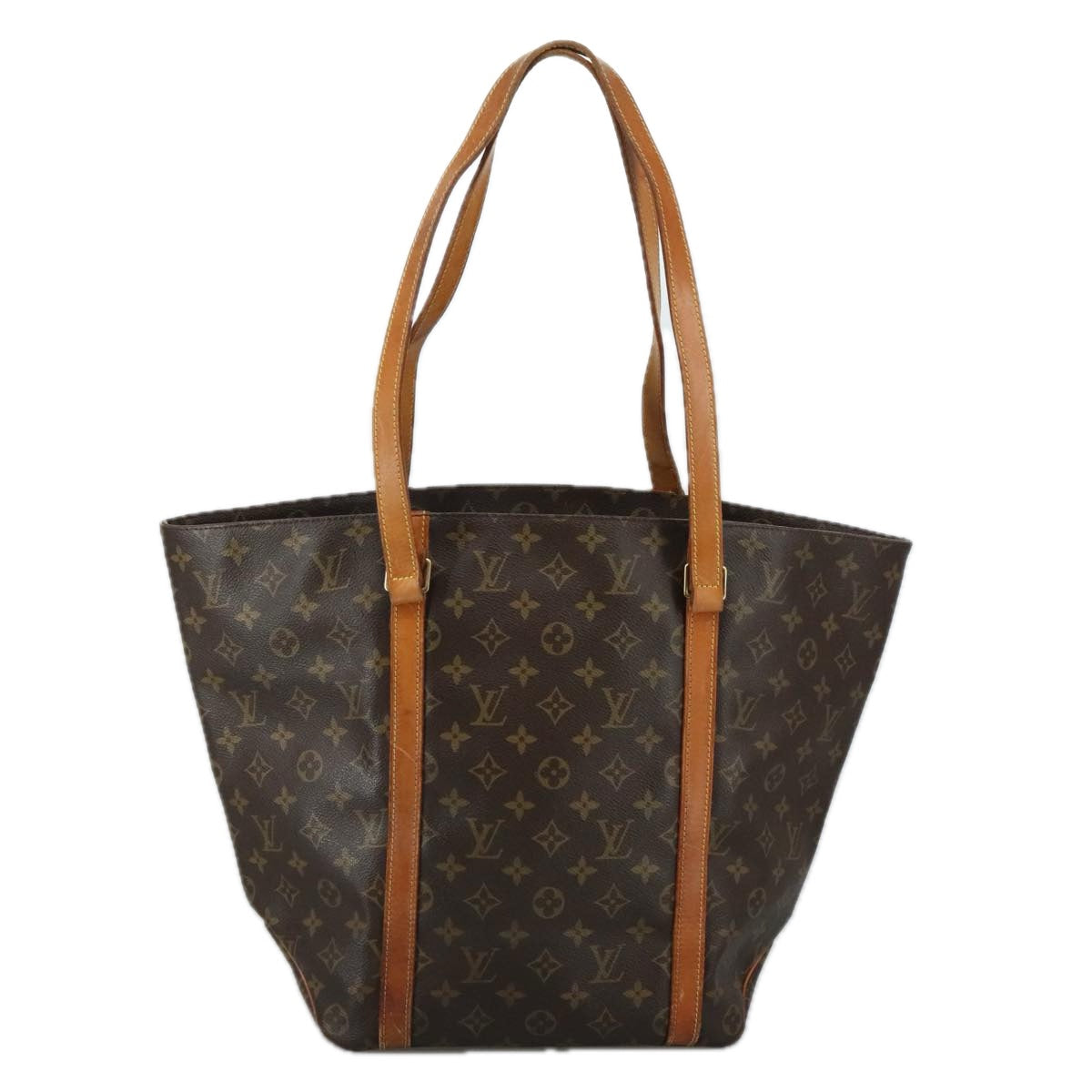 LOUIS VUITTON Monogram Sac Shopping Tote Bag M51108 LV 105751