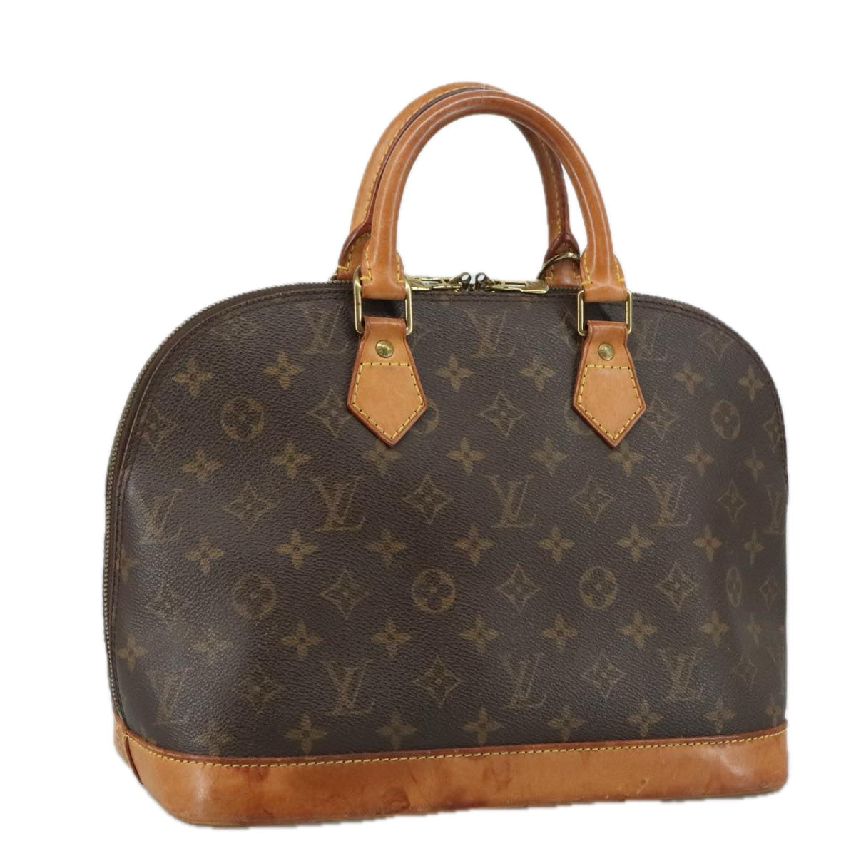LOUIS VUITTON Monogram Alma Hand Bag M51130 LV 105755