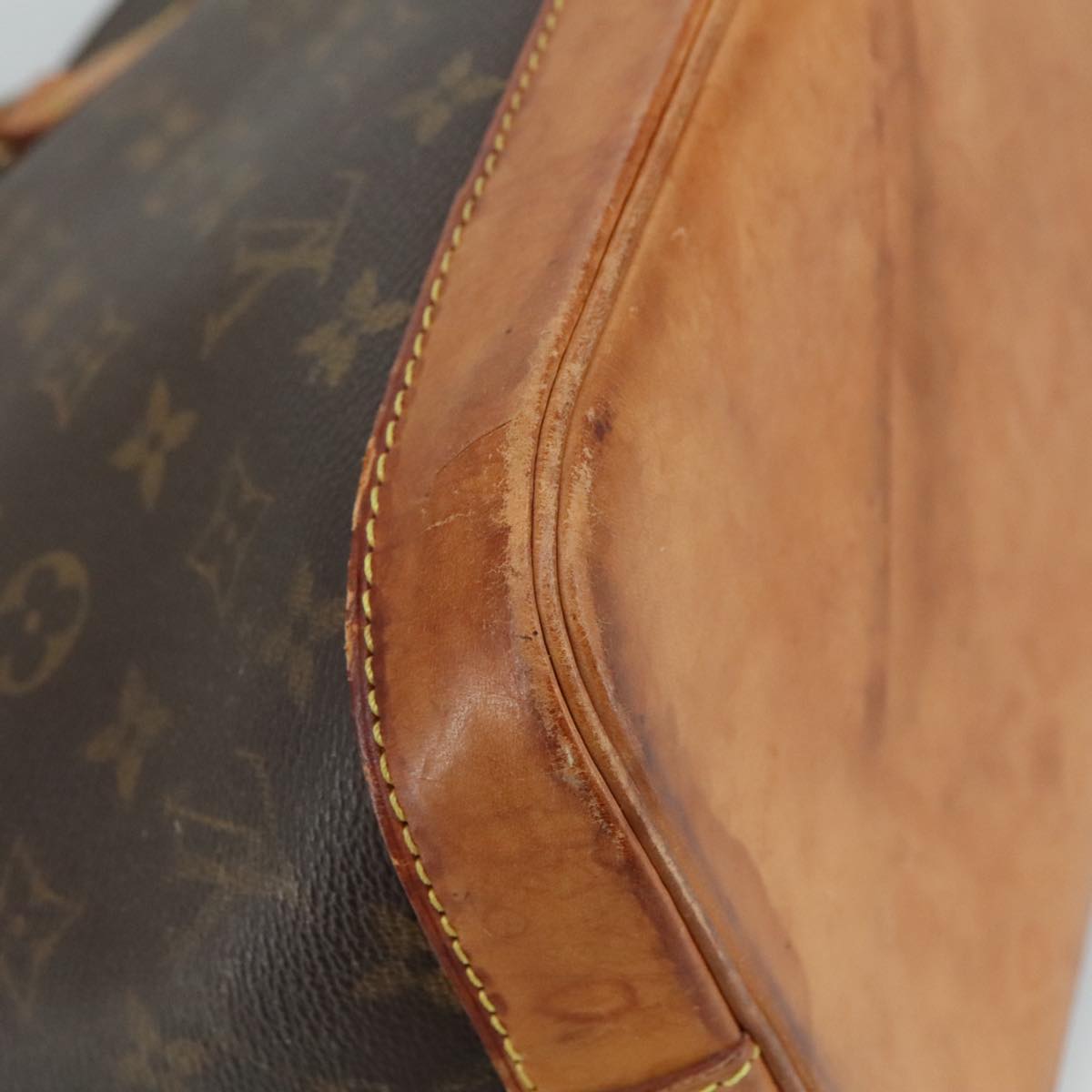 LOUIS VUITTON Monogram Alma Hand Bag M51130 LV 105755