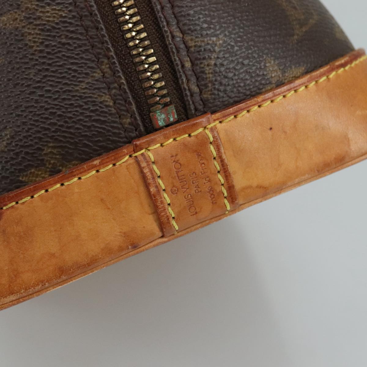 LOUIS VUITTON Monogram Alma Hand Bag M51130 LV 105755