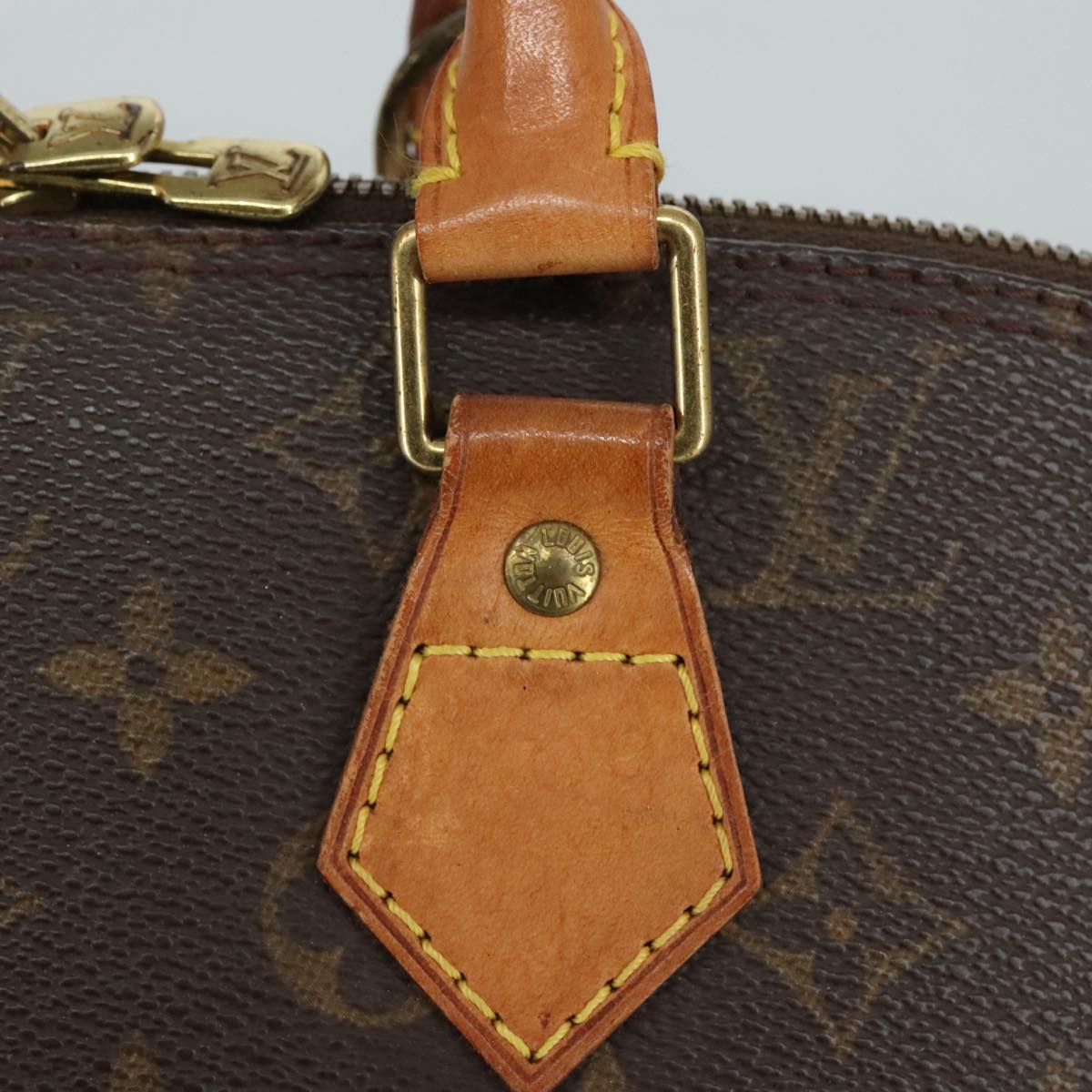 LOUIS VUITTON Monogram Alma Hand Bag M51130 LV 105755