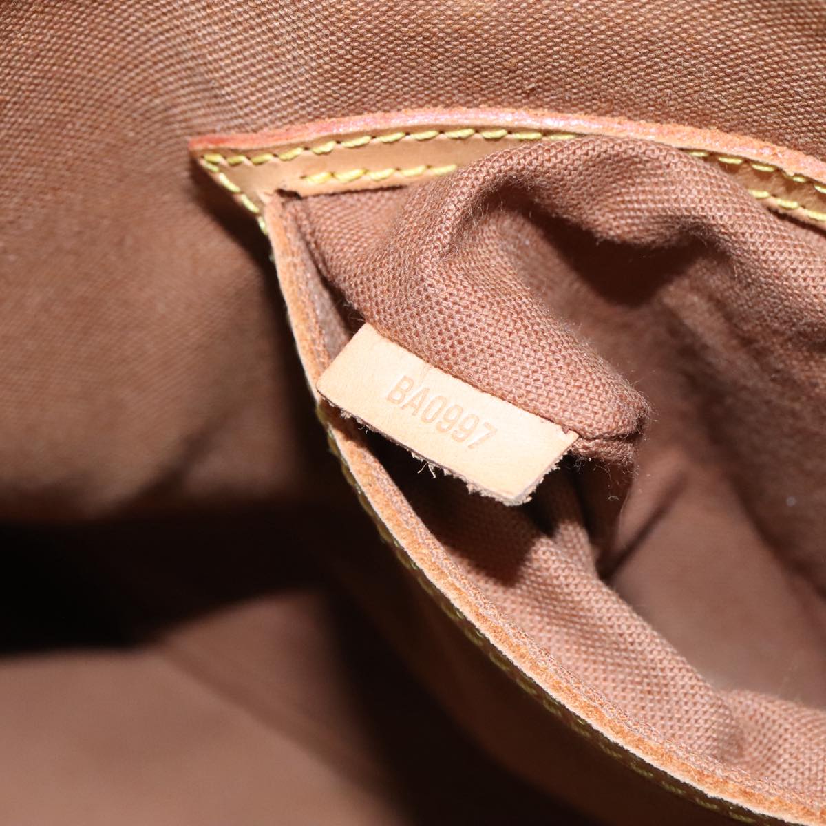 LOUIS VUITTON Monogram Alma Hand Bag M51130 LV 105755