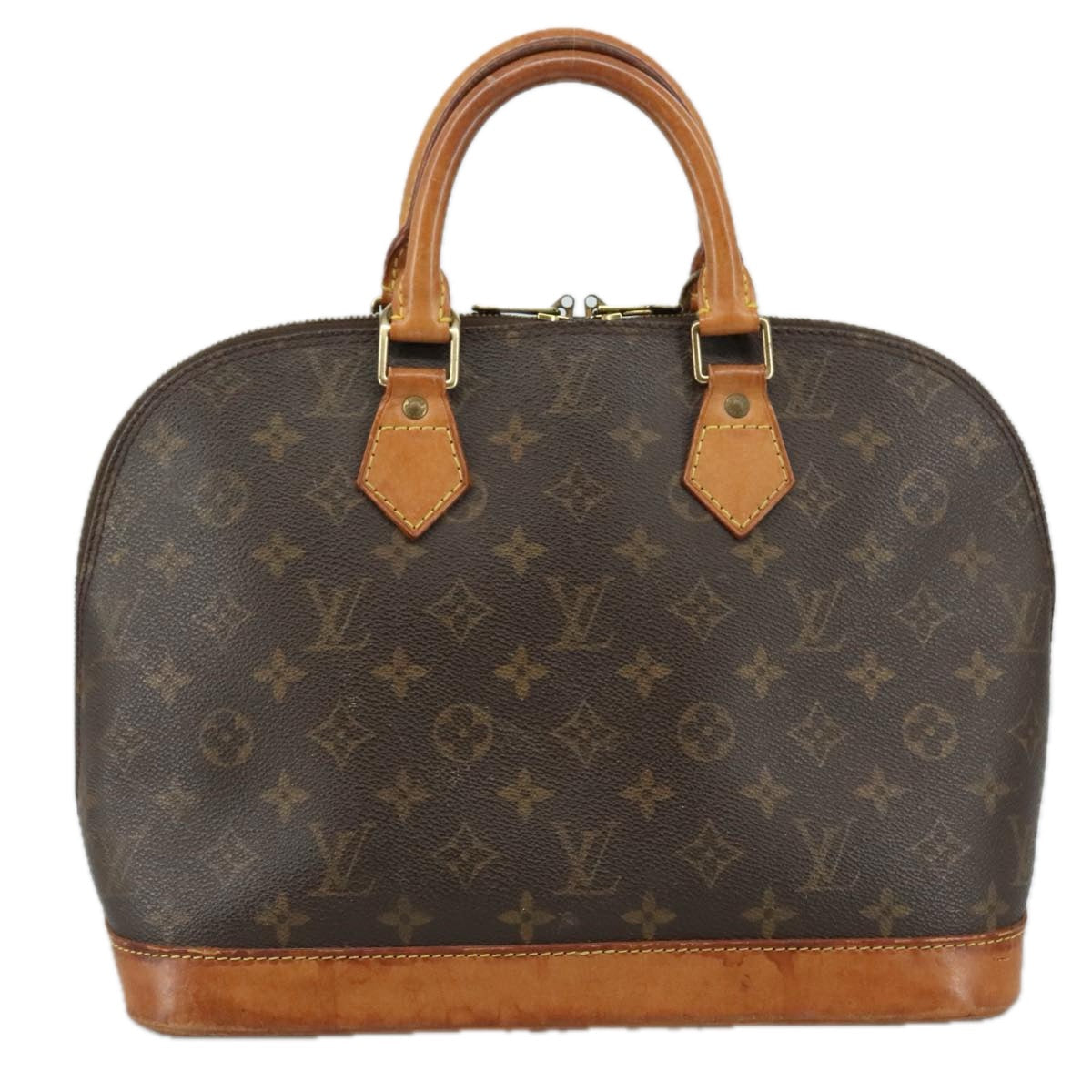 LOUIS VUITTON Monogram Alma Hand Bag M51130 LV 105755