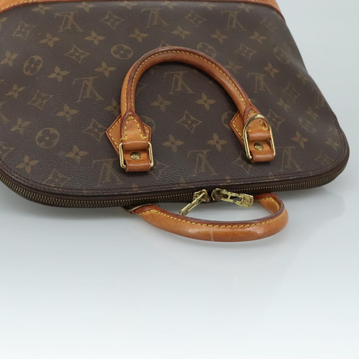 LOUIS VUITTON Monogram Alma Hand Bag M51130 LV 105755