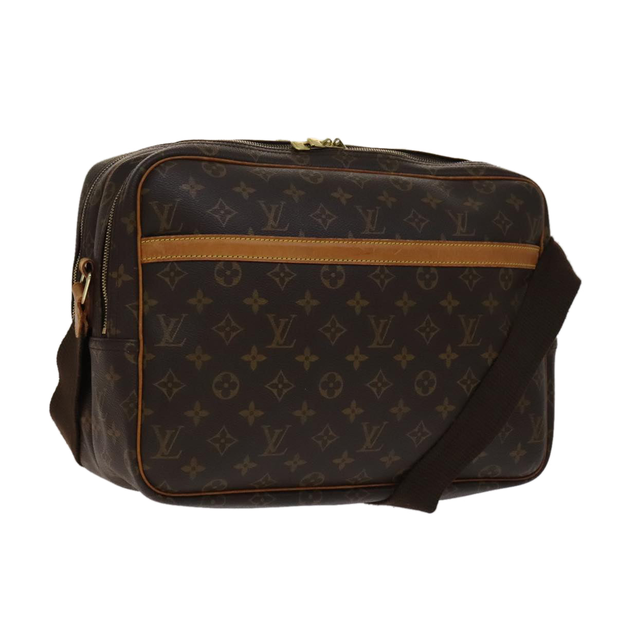 LOUIS VUITTON Monogram Reporter GM Shoulder Bag M45252 LV 105761