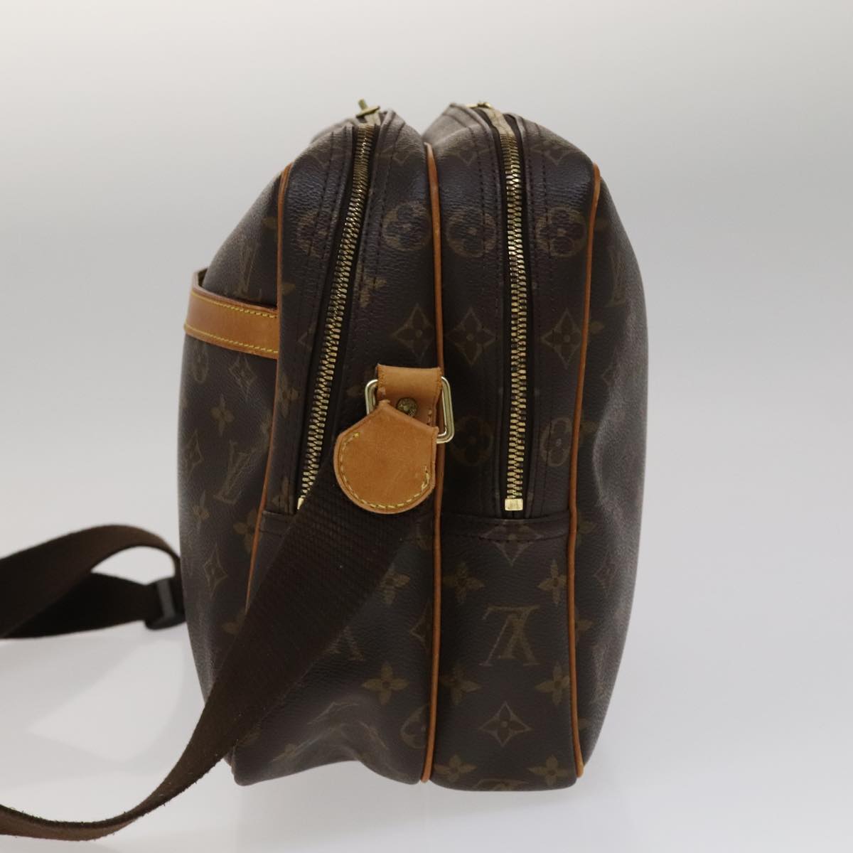 LOUIS VUITTON Monogram Reporter GM Shoulder Bag M45252 LV 105761