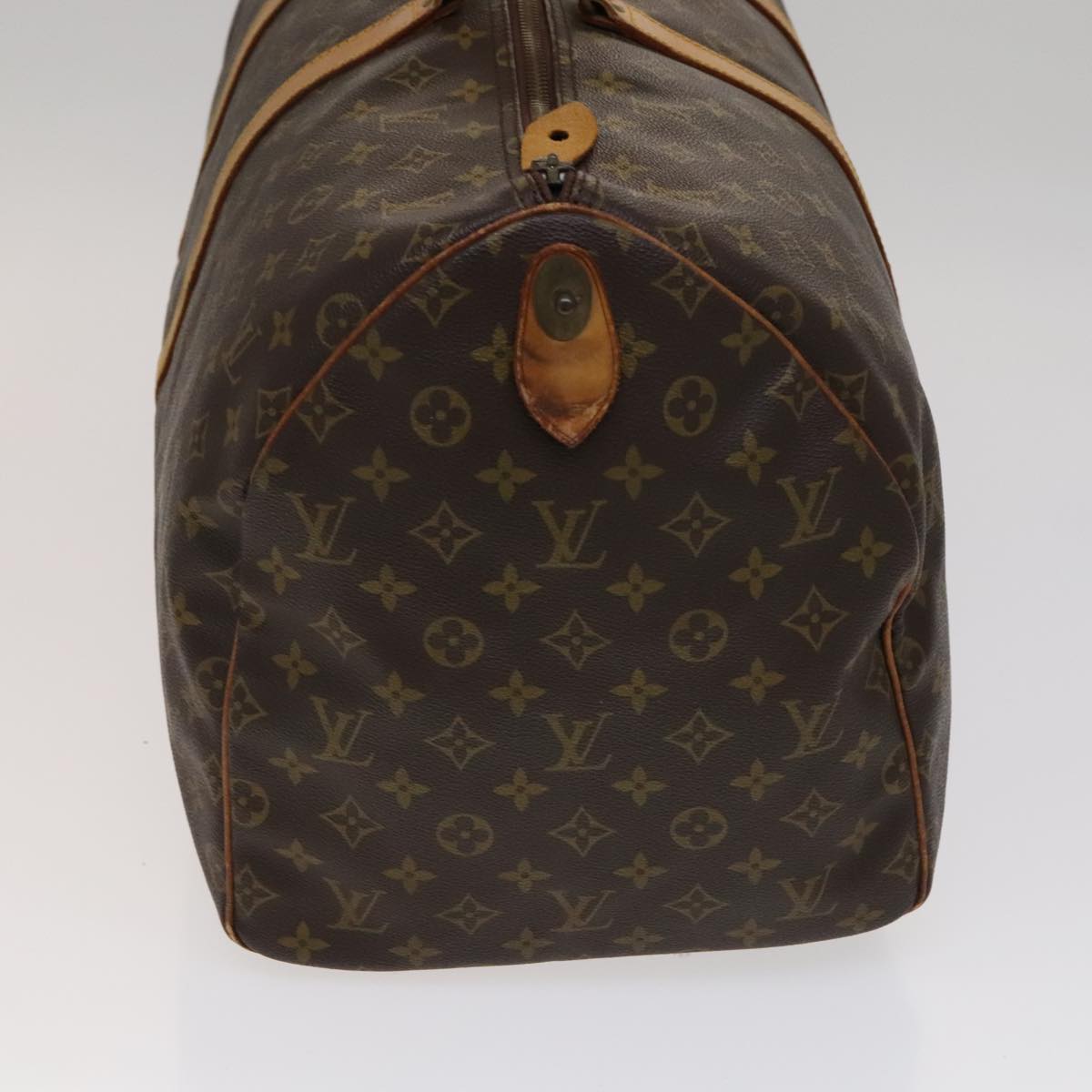 LOUIS VUITTON Monogram Keepall 55 Boston Bag M41424 LV 105766