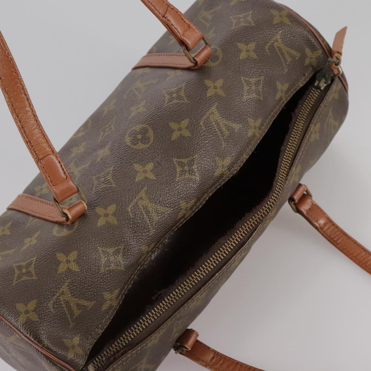 LOUIS VUITTON Monogram Papillon 30 Hand Bag M51385 LV 105771