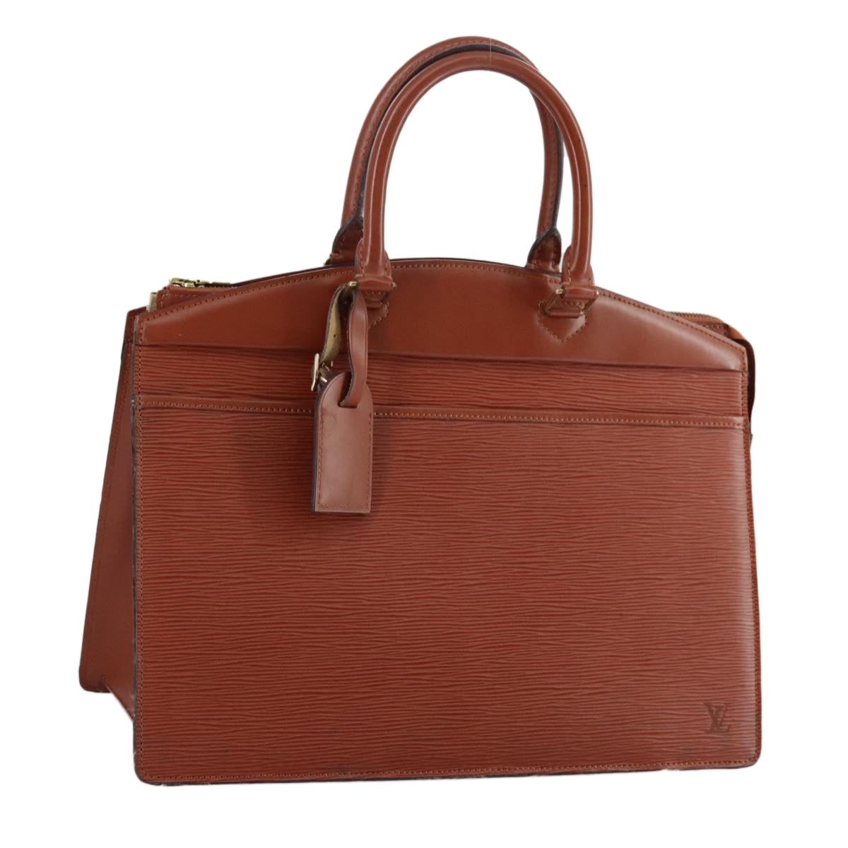 LOUIS VUITTON Epi Riviera Hand Bag Brown M48183 LV 105787
