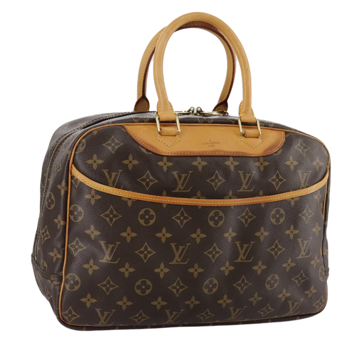 LOUIS VUITTON Monogram Deauville Hand Bag M47270 LV 105788