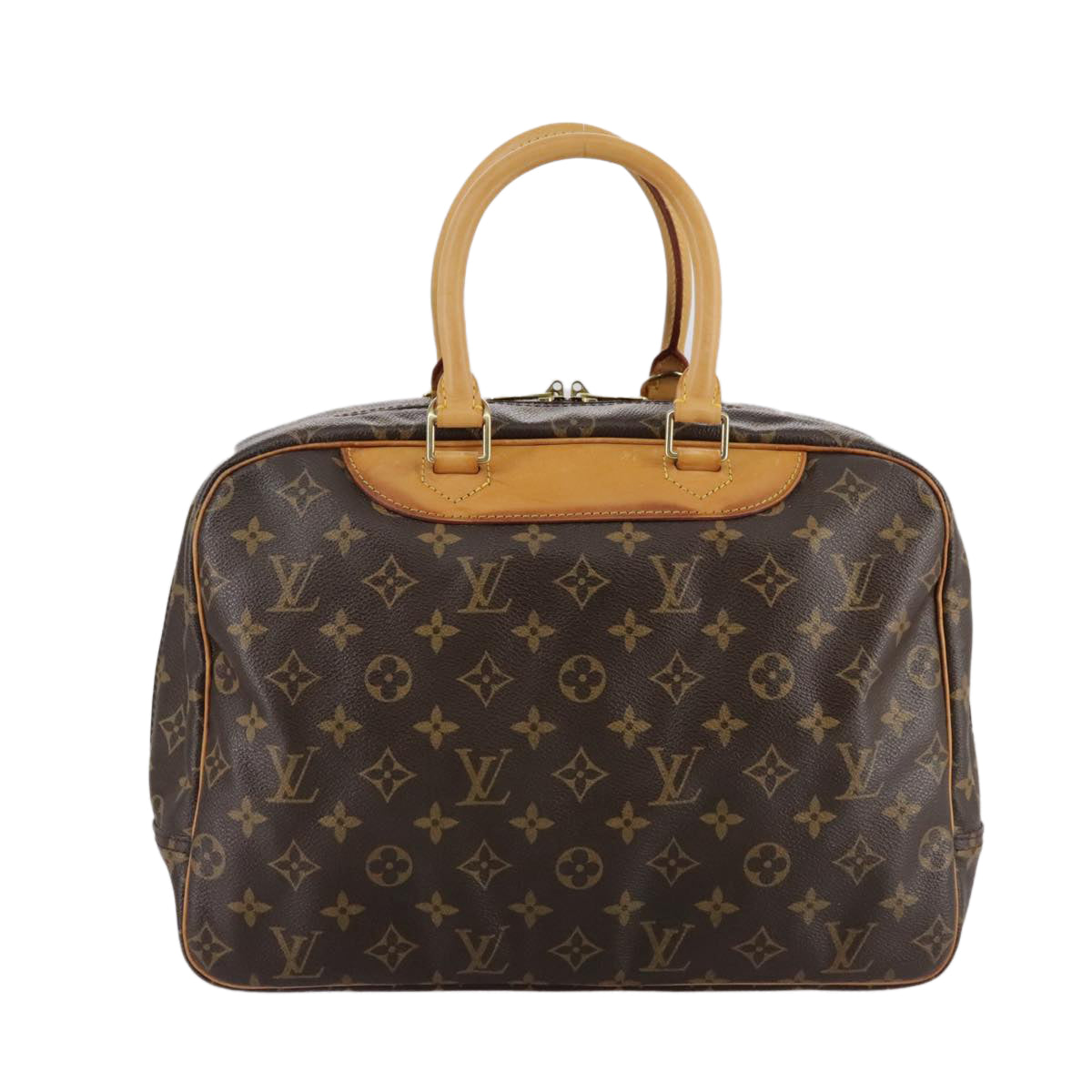 LOUIS VUITTON Monogram Deauville Hand Bag M47270 LV 105788