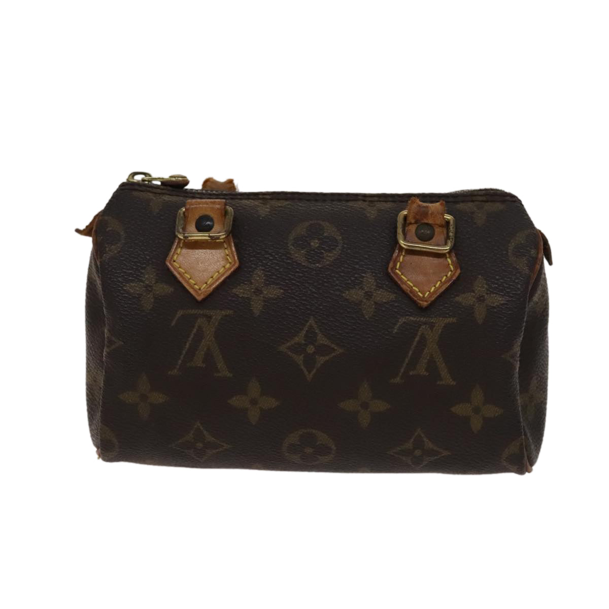 LOUIS VUITTON Monogram Mini Speedy Hand Bag M41534 LV 105792