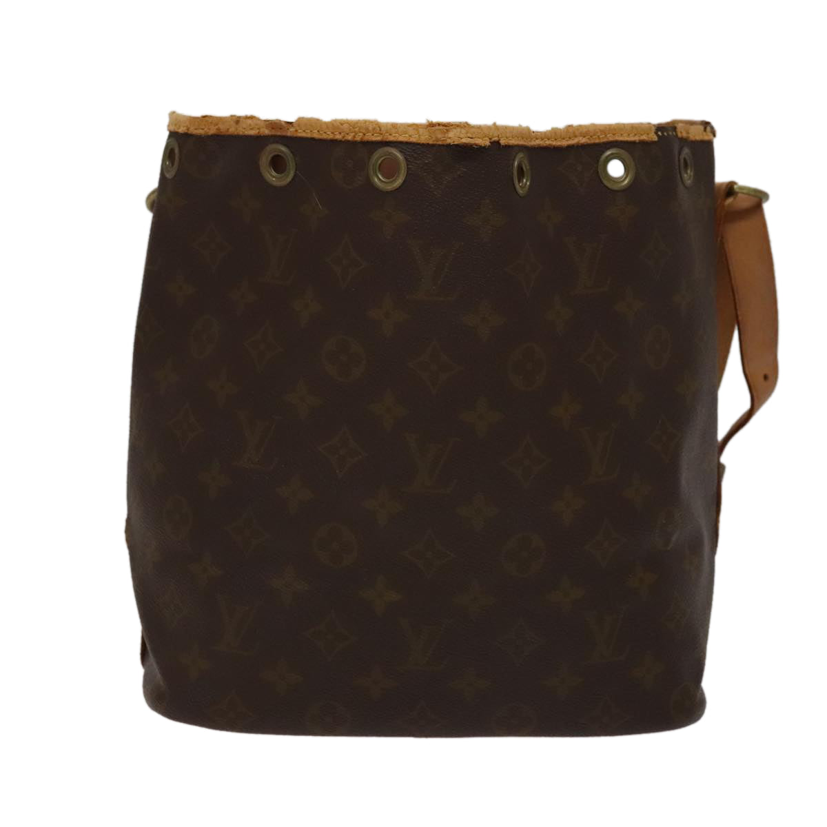 LOUIS VUITTON Monogram Petit Noe Shoulder Bag M42226 LV 105810