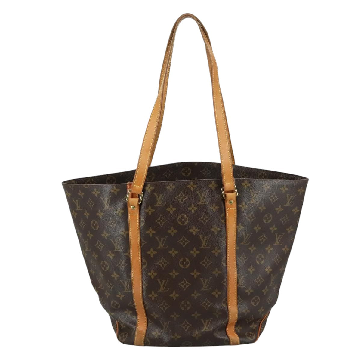 LOUIS VUITTON Monogram Sac Shopping Tote Bag M51108 LV 105823