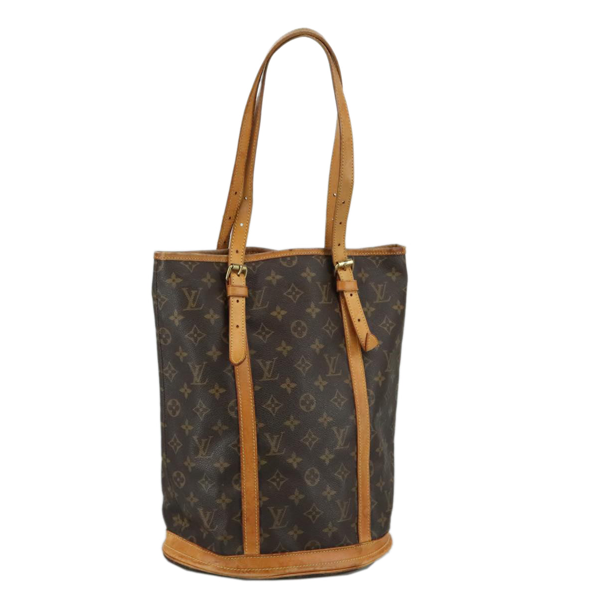 LOUIS VUITTON Monogram Bucket GM Shoulder Bag M42236 LV 105824