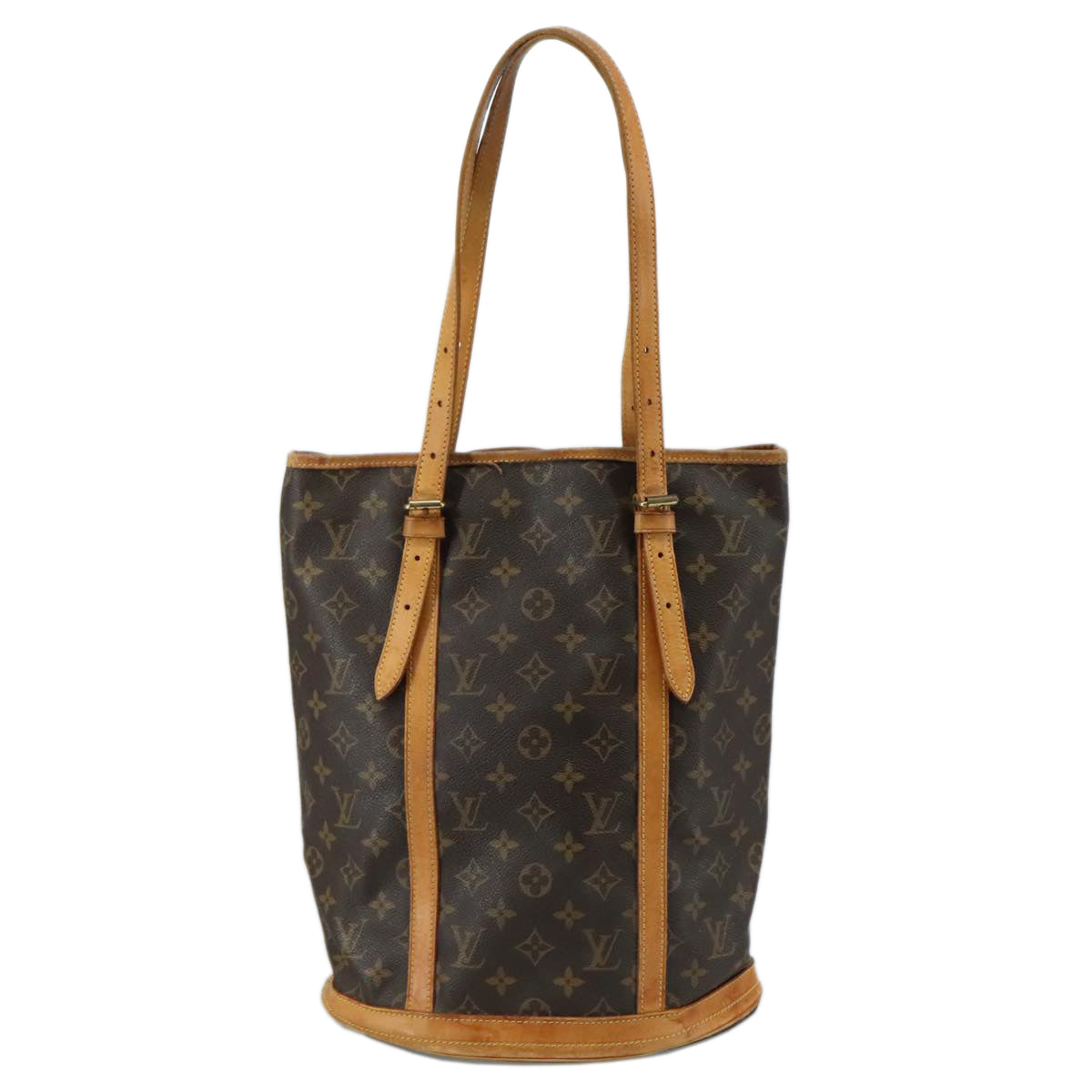 LOUIS VUITTON Monogram Bucket GM Shoulder Bag M42236 LV 105824