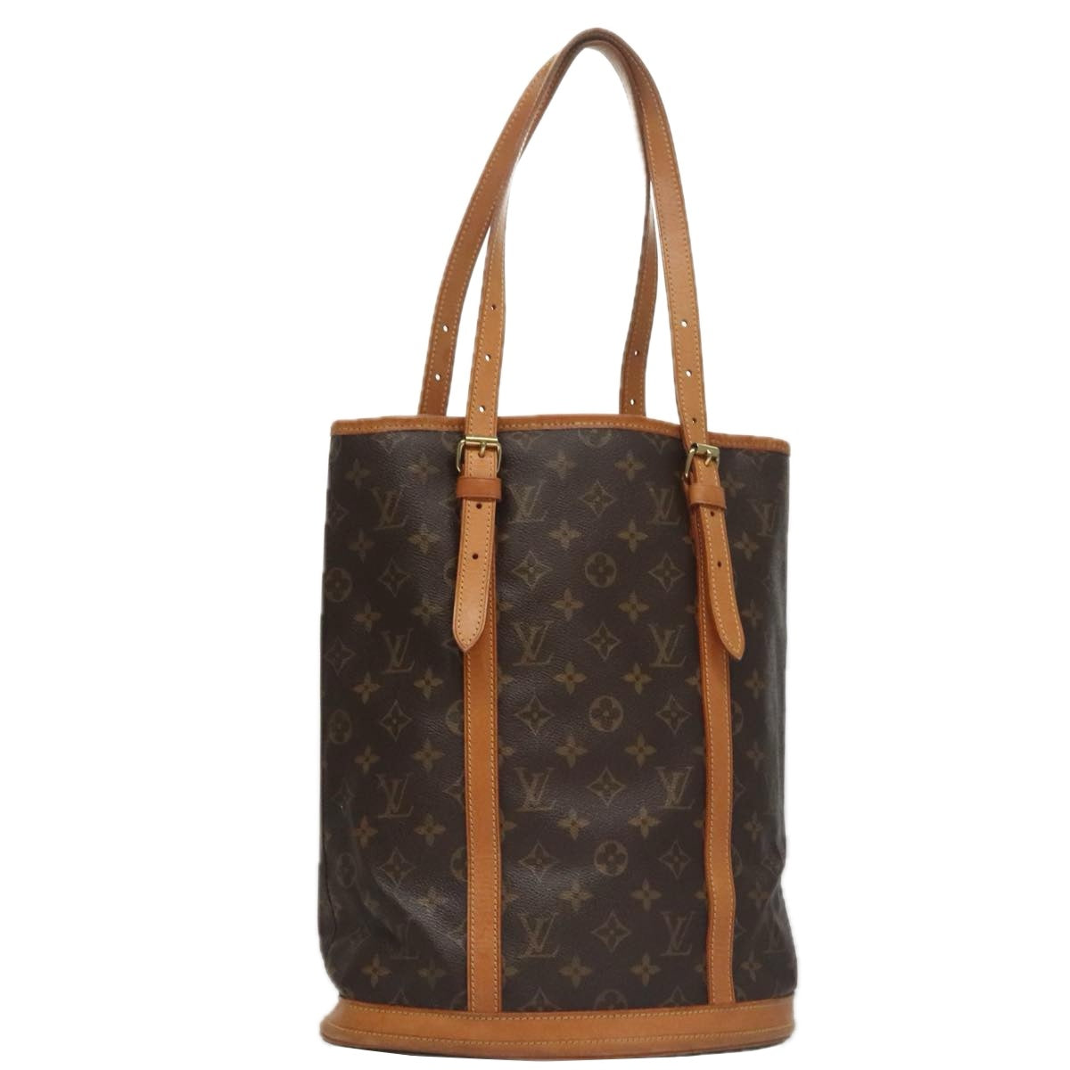 LOUIS VUITTON Monogram Bucket GM Shoulder Bag M42236 LV 105836