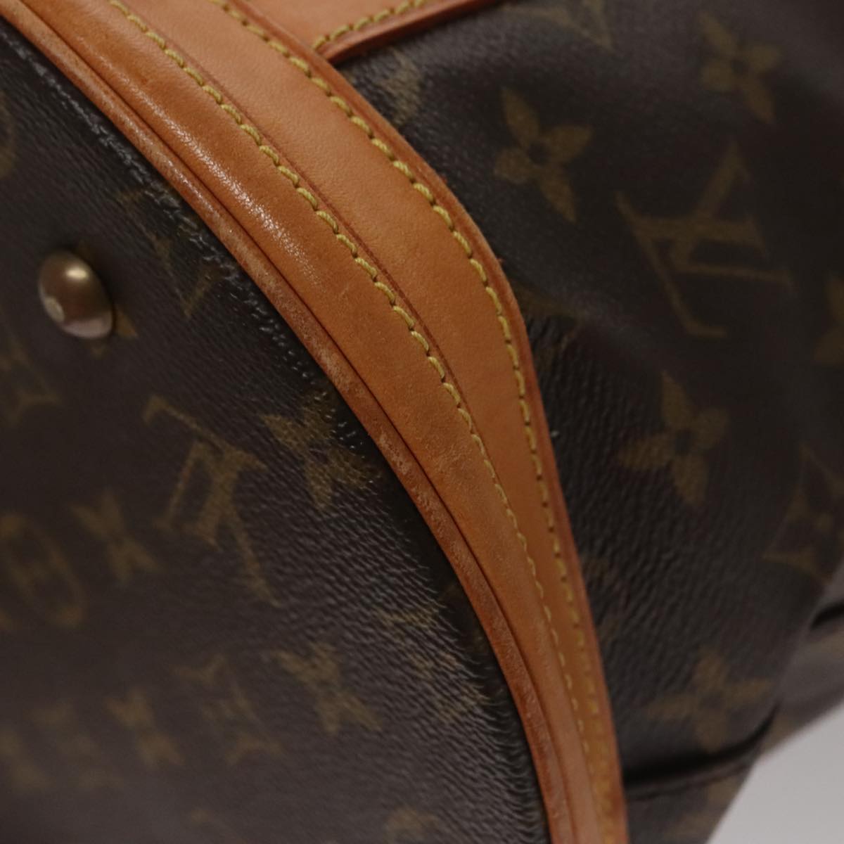 LOUIS VUITTON Monogram Bucket GM Shoulder Bag M42236 LV 105836