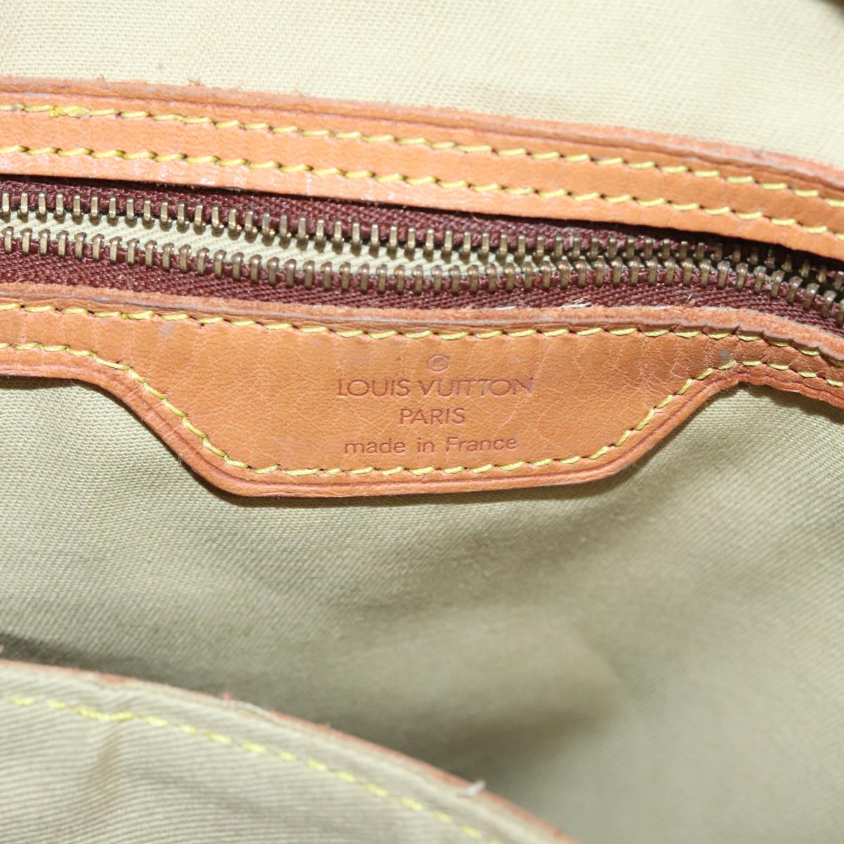LOUIS VUITTON Monogram Bucket GM Shoulder Bag M42236 LV 105836