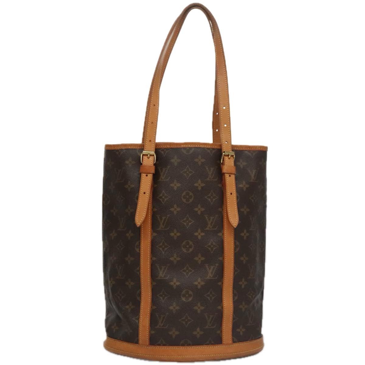 LOUIS VUITTON Monogram Bucket GM Shoulder Bag M42236 LV 105836