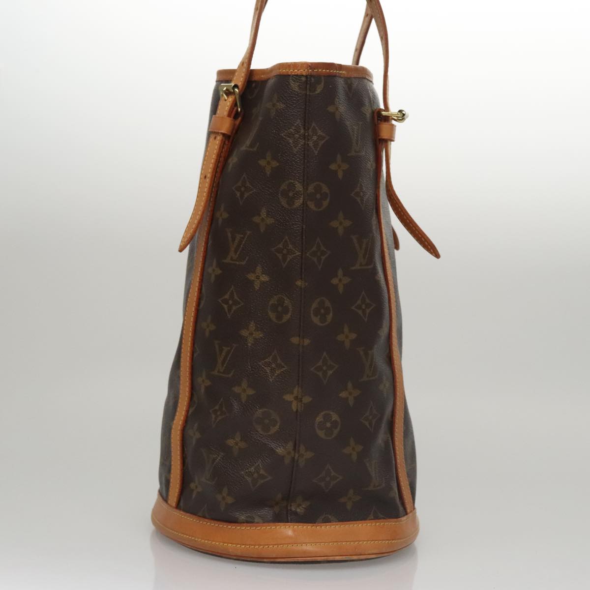 LOUIS VUITTON Monogram Bucket GM Shoulder Bag M42236 LV 105836