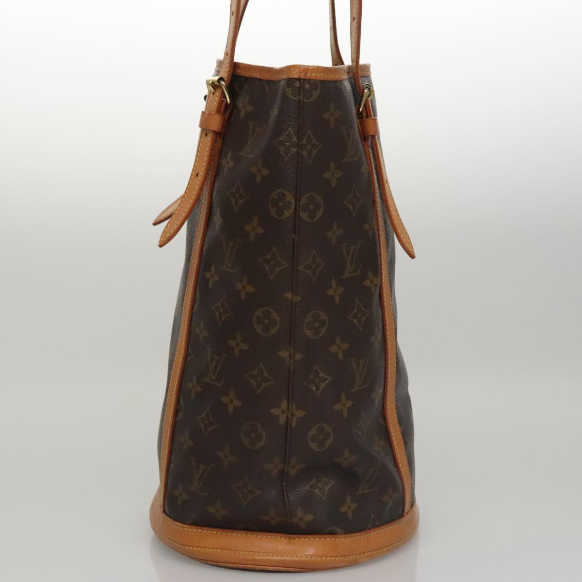 LOUIS VUITTON Monogram Bucket GM Shoulder Bag M42236 LV 105836