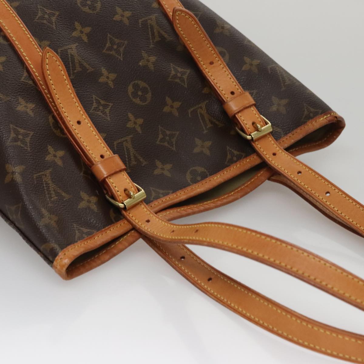 LOUIS VUITTON Monogram Bucket GM Shoulder Bag M42236 LV 105836