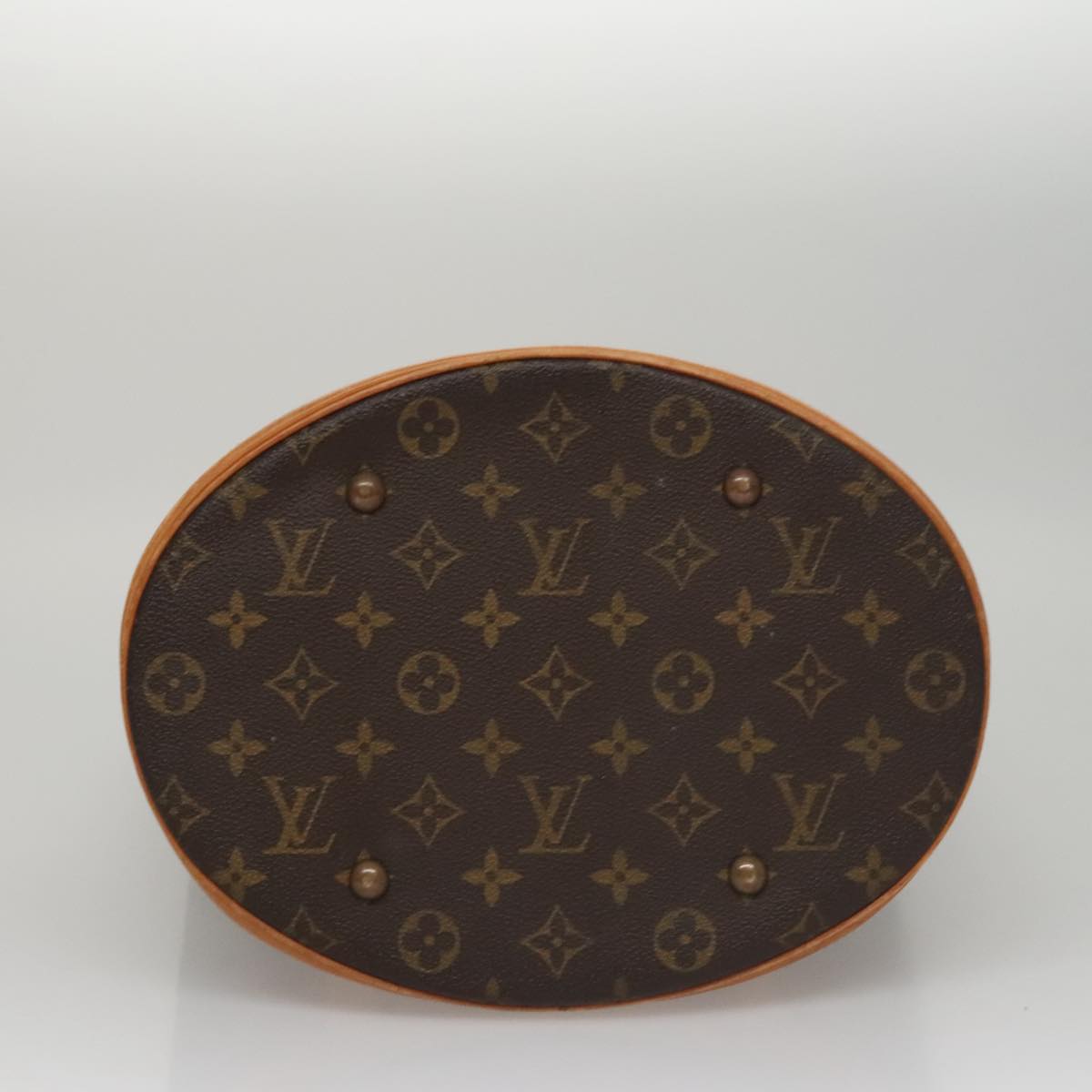 LOUIS VUITTON Monogram Bucket GM Shoulder Bag M42236 LV 105836