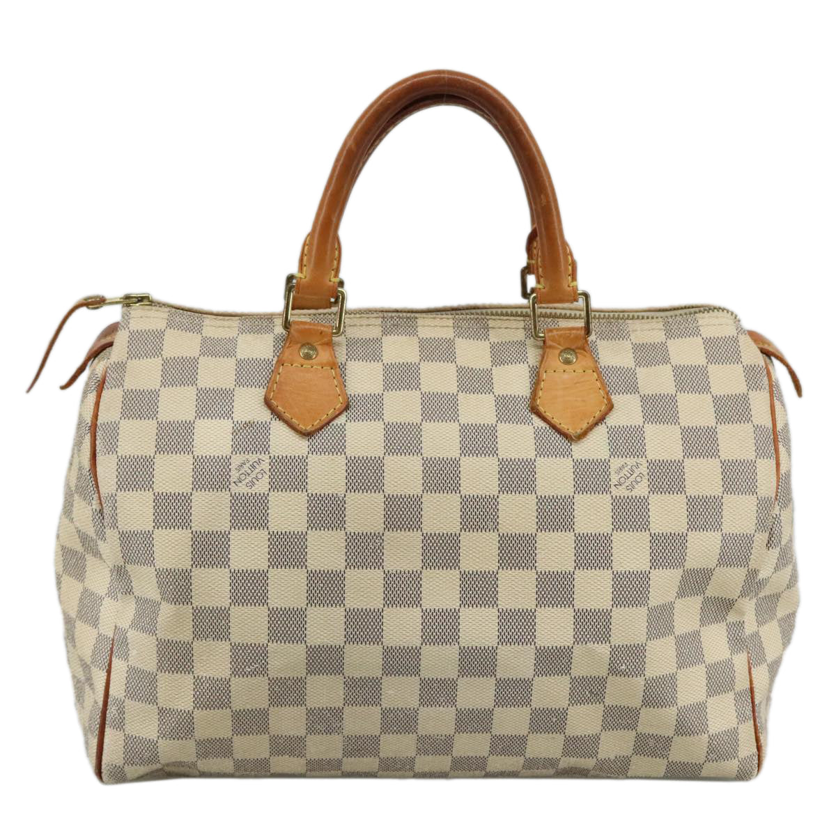 LOUIS VUITTON Damier Azur Speedy 30 Hand Bag N41533 LV 105840