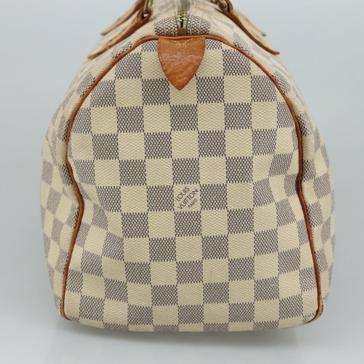 LOUIS VUITTON Damier Azur Speedy 30 Hand Bag N41533 LV 105840