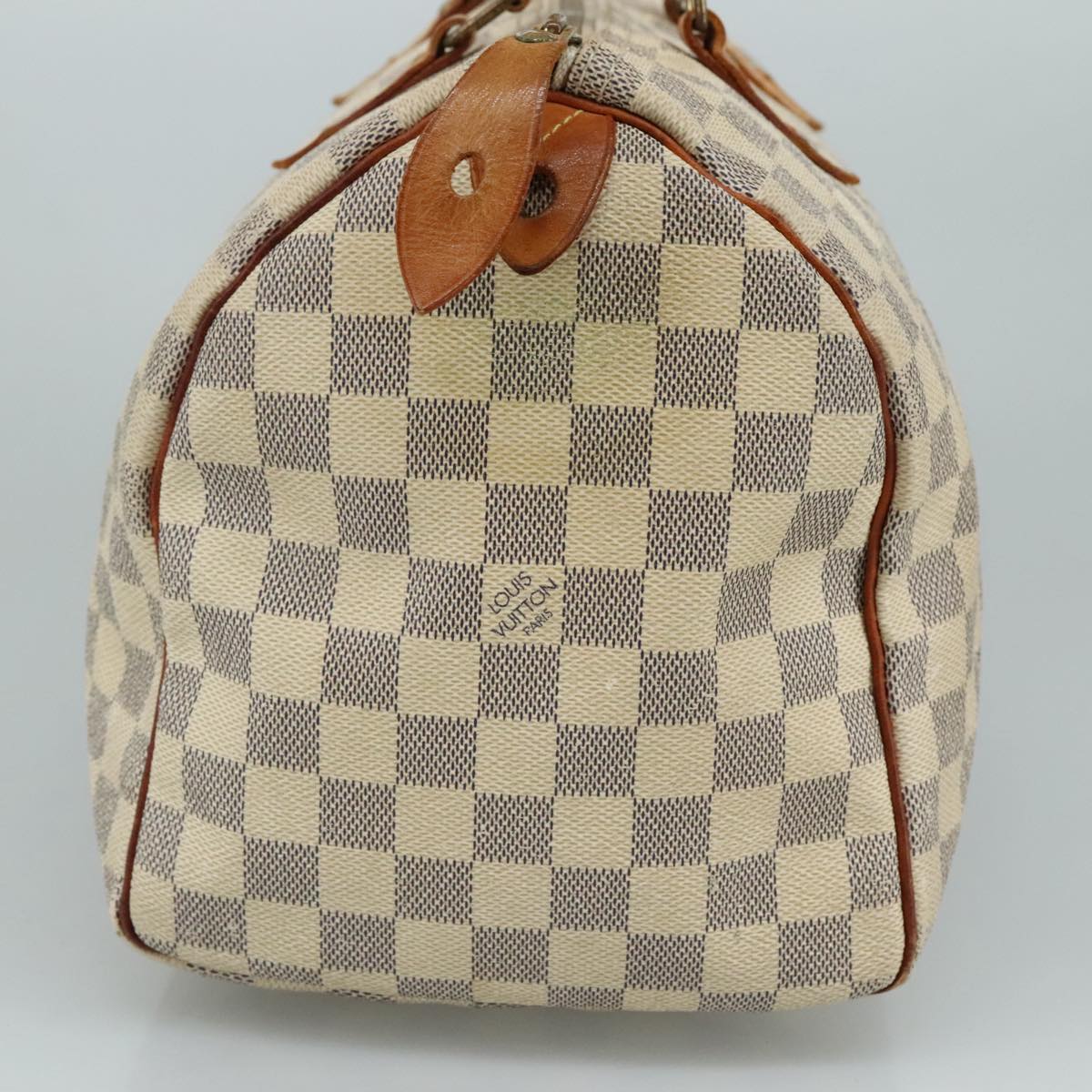LOUIS VUITTON Damier Azur Speedy 30 Hand Bag N41533 LV 105840
