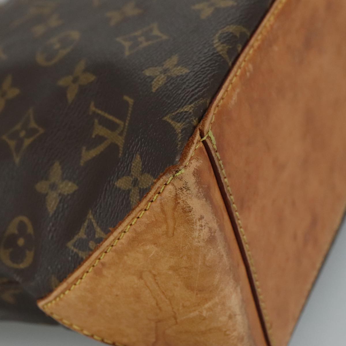 LOUIS VUITTON Monogram Cabas Piano Tote Bag M51148 LV 105858