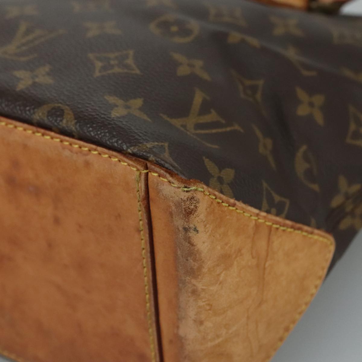 LOUIS VUITTON Monogram Cabas Piano Tote Bag M51148 LV 105858