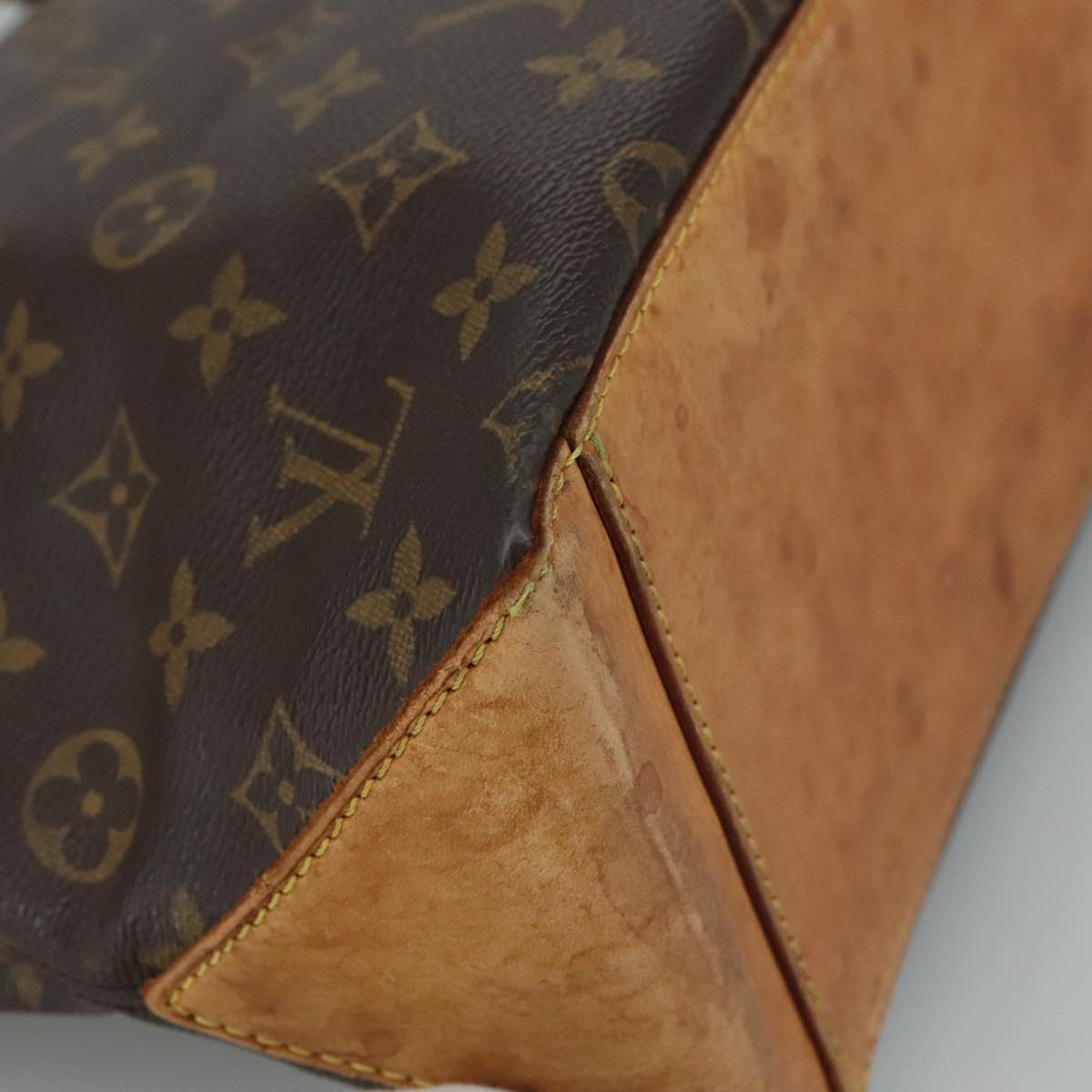 LOUIS VUITTON Monogram Cabas Piano Tote Bag M51148 LV 105858