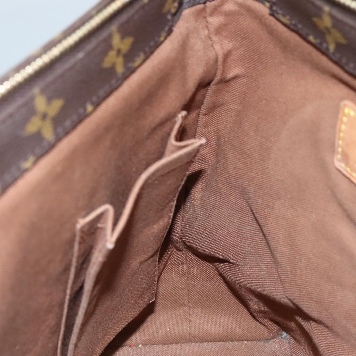 LOUIS VUITTON Monogram Cabas Piano Tote Bag M51148 LV 105858
