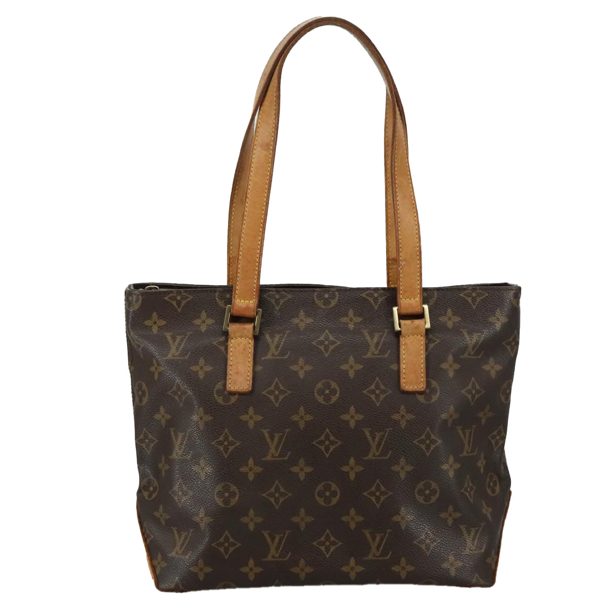LOUIS VUITTON Monogram Cabas Piano Tote Bag M51148 LV 105858