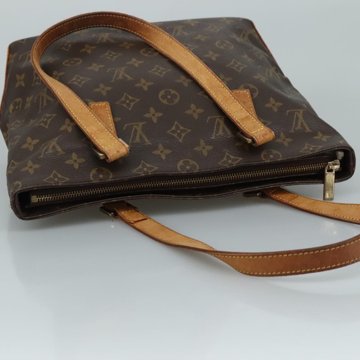 LOUIS VUITTON Monogram Cabas Piano Tote Bag M51148 LV 105858