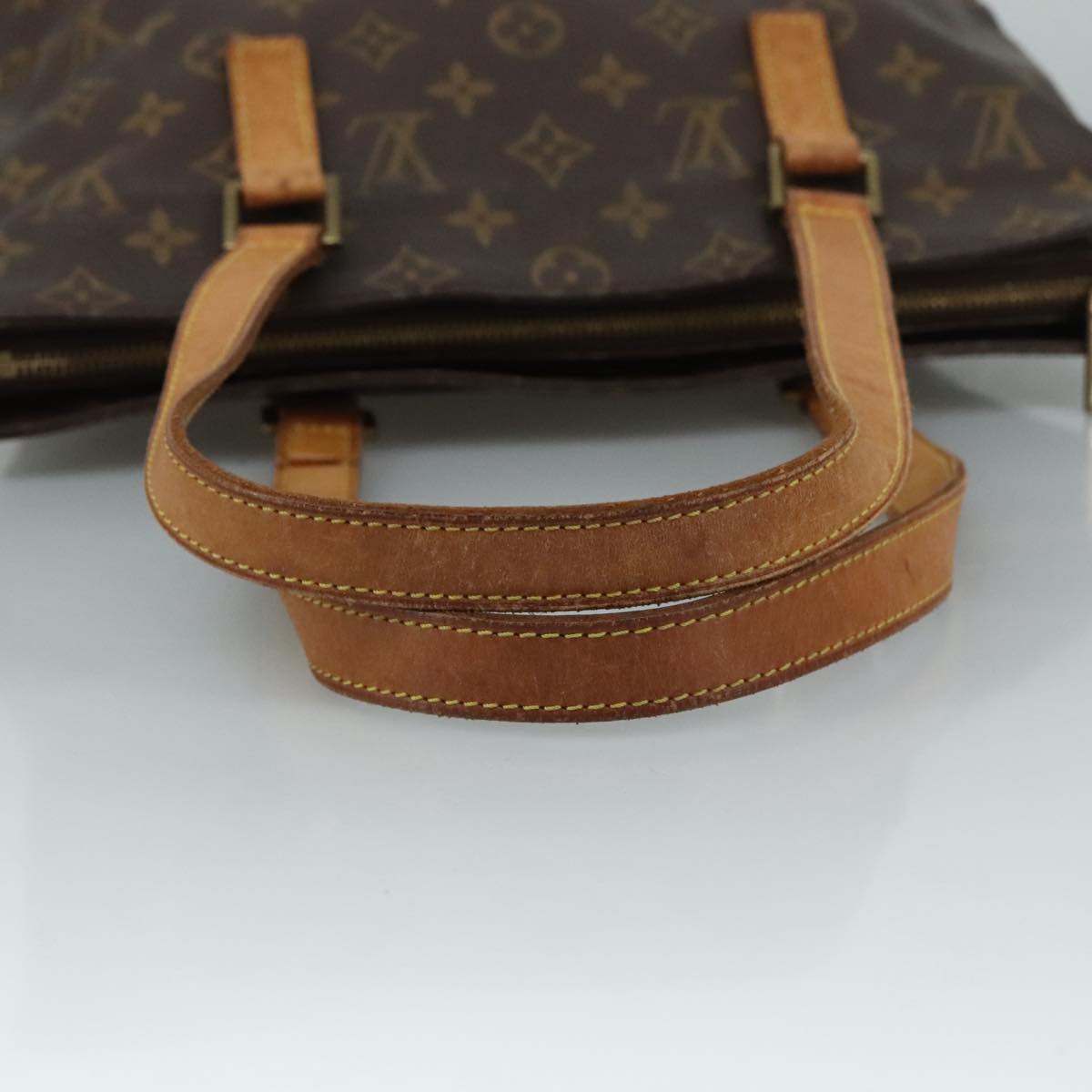 LOUIS VUITTON Monogram Cabas Piano Tote Bag M51148 LV 105858