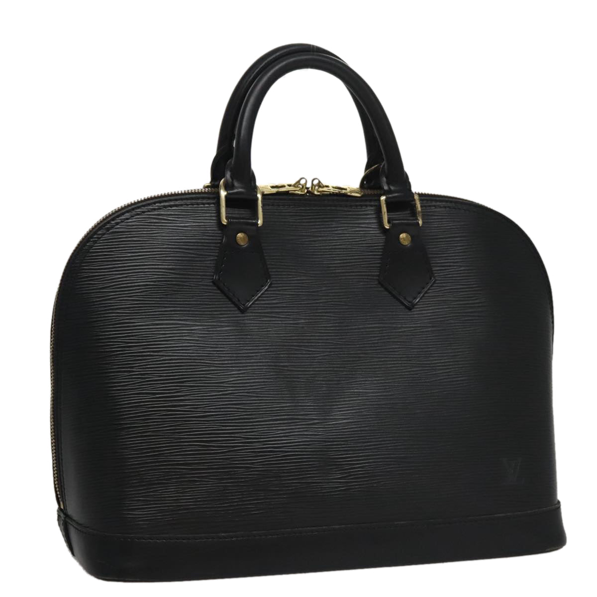 LOUIS VUITTON Epi Alma Hand Bag Black M52142 LV 105889