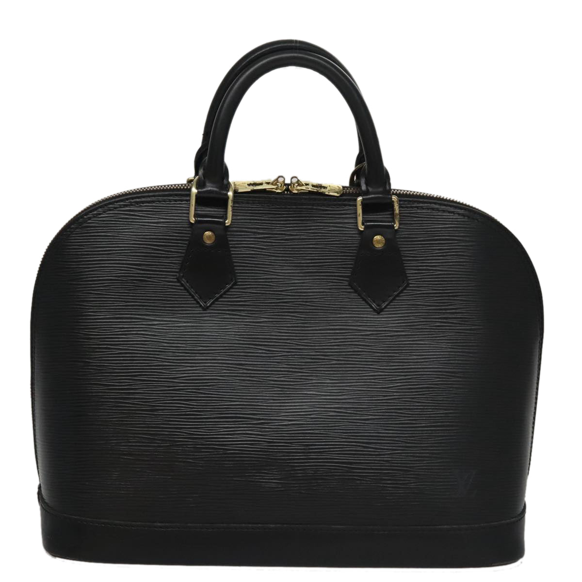 LOUIS VUITTON Epi Alma Hand Bag Black M52142 LV 105889