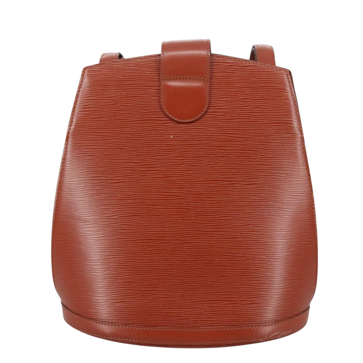 LOUIS VUITTON Epi Cluny Shoulder Bag Brown M52253 LV 105898