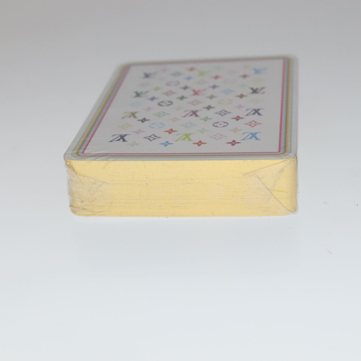 LOUIS VUITTON Monogram Multicolor Playing Cards Black White LV 105957