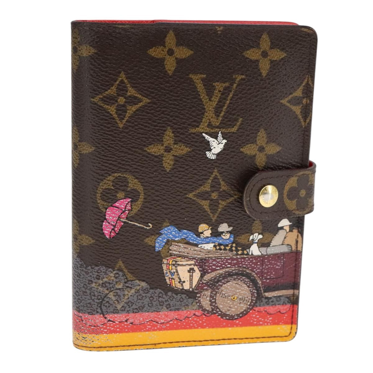 LOUIS VUITTON Monogram Agenda PM Day Planner Cover R20036 LV 105965