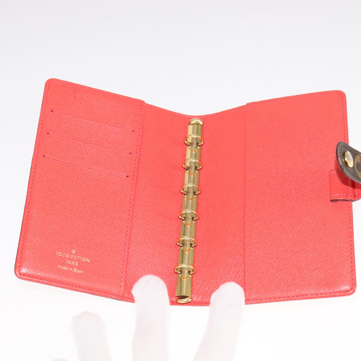 LOUIS VUITTON Monogram Agenda PM Day Planner Cover R20036 LV 105965