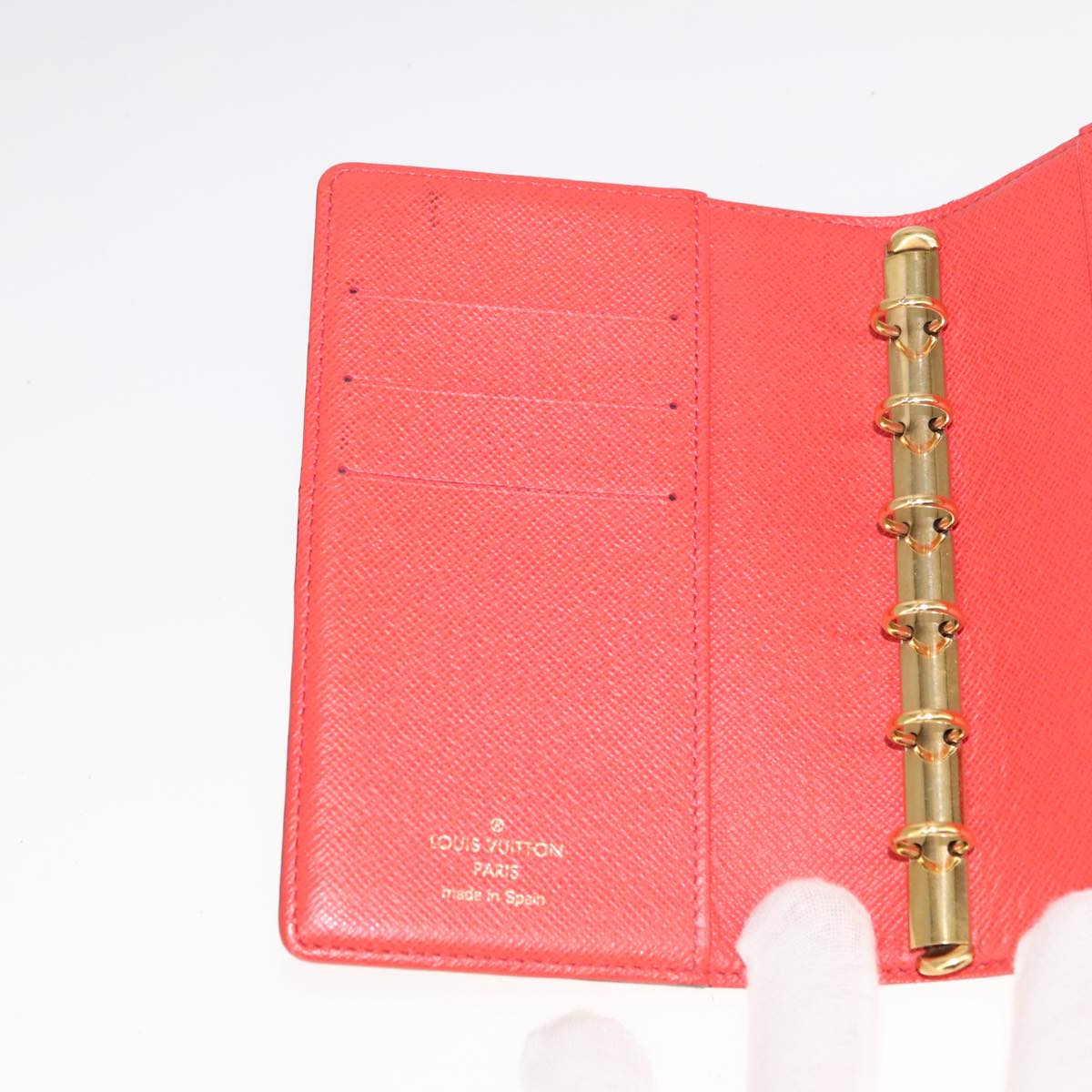 LOUIS VUITTON Monogram Agenda PM Day Planner Cover R20036 LV 105965