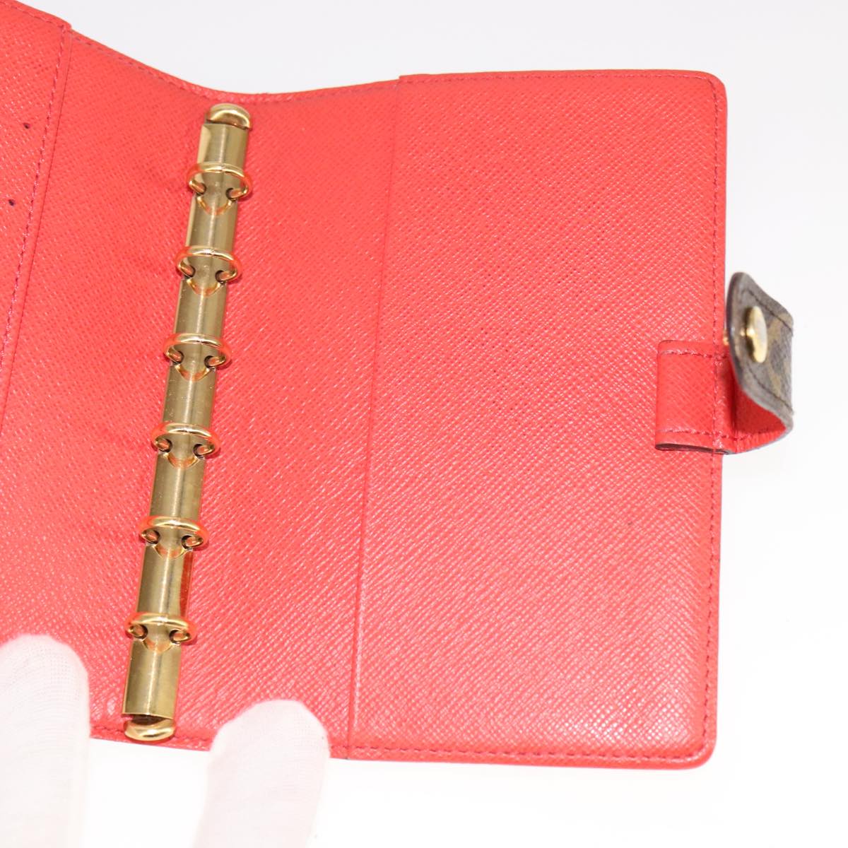 LOUIS VUITTON Monogram Agenda PM Day Planner Cover R20036 LV 105965