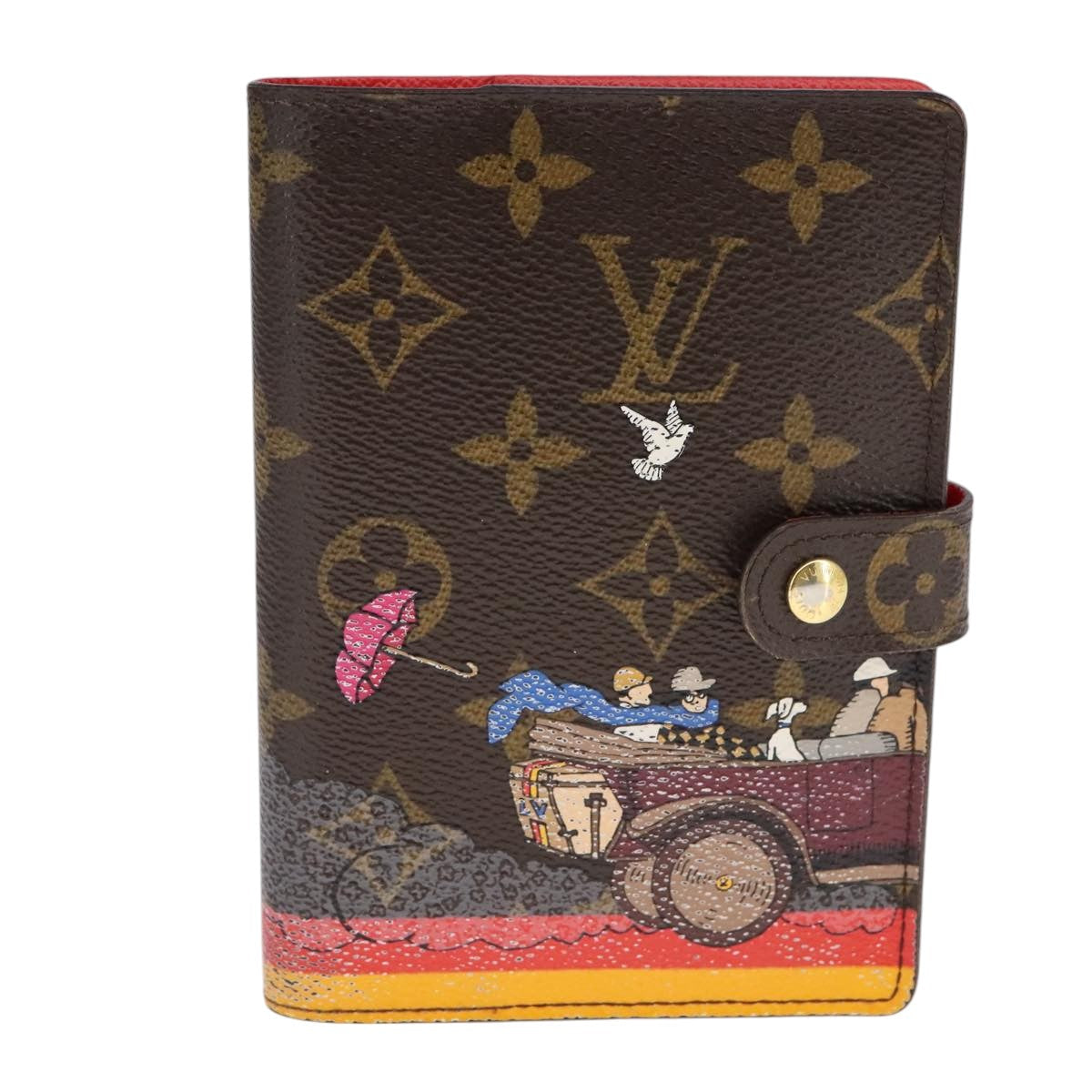 LOUIS VUITTON Monogram Agenda PM Day Planner Cover R20036 LV 105965